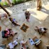 women sitting in a circle rising to feminine power