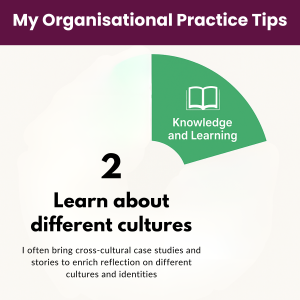 Elements of Cultural Competence in Organisations - Knowledge and Learning